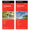 Rand McNally State Maps: Arkansas and Missouri (2 Maps)