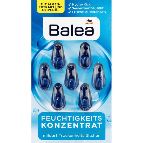 Balea Moisture Concentrate Pack of 8 (8 x 30 g)