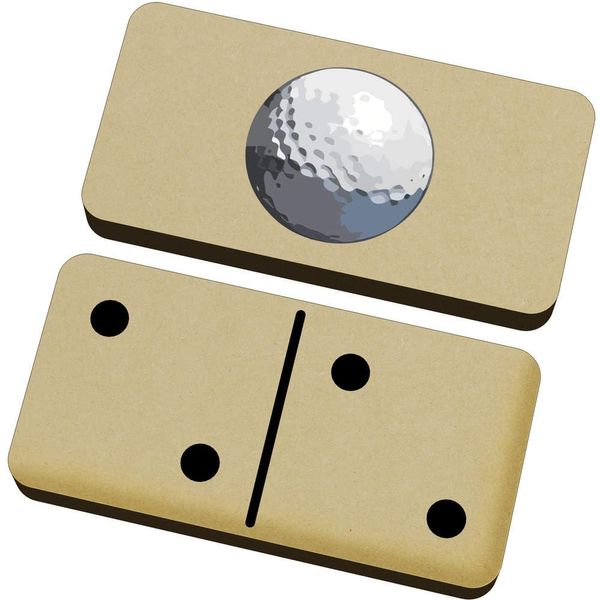 Azeeda 'Golf Ball' Domino Set & Box (DM00043991)