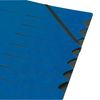 Herlitz Colorspan Part File Manilla Elasticated with Index Tabs 7-Part A4 Blue Ref 10843050