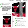 WinCraft Chicago Bulls Two Sided House Flag