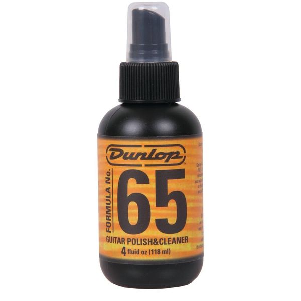 JIM DUNLOP 654 Formula 65 Guitar Polish & Cleaner 4oz.