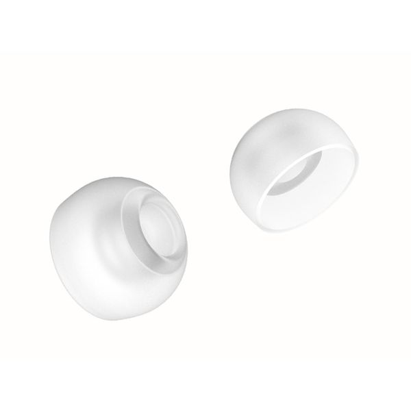 DIVINUS VELVET for AirPods Pro (5 Sizes, 1 Pair Each) Ear Tips with Adapter for AirPods Pro (1st and 2nd Generation), Fully Wireless Earphones, 1 Pair (Japan Authorized Dealer Product) (1 Pair L Size