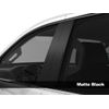 Rvinyl Pillar Post Window Trim Compatible with Subaru Forester 2014-2018 - Matte (Black)