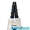AAProTools Stainless Steel Ring Opening Pliers - Medium 6" Black Rubber Tips