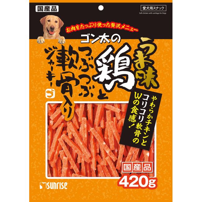 Gon Ta's Umami Chicken and Crushed Cartilage Jerky 14.8 oz (420 g)