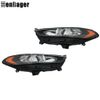 Clear For 2013-2015 2016 Ford Fusion Front Headlights Headlamps Left+Right Side