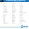 COMPLY T-500 Sports Isolation Earbud Tips - Small x3