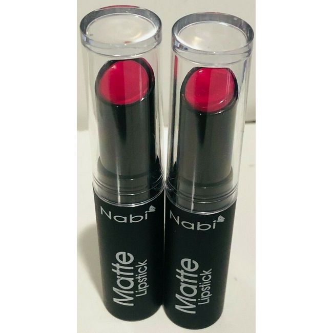 NABI Matte Lipstick MLS17 PINK ROSE  2 PACK