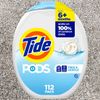 Tide PODS Free & Gentle, Hypoallergenic Laundry Detergent, 112 Ct.