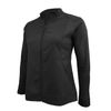 M&M SCRUBS Women's Ultra Soft Front Zip Warm-Up Scrub Jacket (Black, Medium)