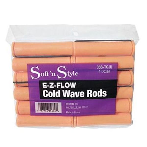 Soft 'N Style Perm Rods Jumbo Tangerine