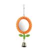 CLASSIC Sunflower Mirror with Bell 13cm, Clear