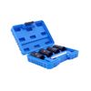 1/2" Locking Wheel Nut Remover Stud Bolt Impact Twist Socket Extractor Tool Set 4 Pcs 17mm 19mm 21mm 22mm