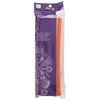 Diane Jumbo Twist-Flex Rod, Orange, 3 count 1 Inch