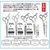 Montesoro 6-Piece Hair Cutting Scissors, For Left Handed, Self-Cut, Rust Resistant, Premium Material (6 Inch Scissors, 6 Inch 10% Thening)