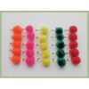 Fluffy Eggs 25 per Pack, Mixed Colour, Mixed size 8/10, Fly Fishing