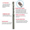 1/8" Drywall Cut Out Drill Bit Rotary Guidepoint HSS Cutting Router Bits-100Pcs