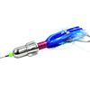 Hybrid Wahoo Bombs 6" Fully Rigged - 6 oz Multi Colored Tuna Trolling Wahoo Bombing (Blue)
