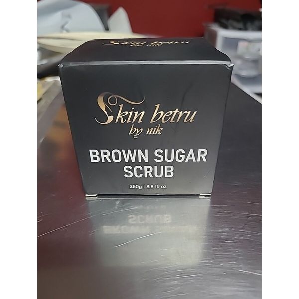 Skin Betru By Nik Brown Sugar Scrub New