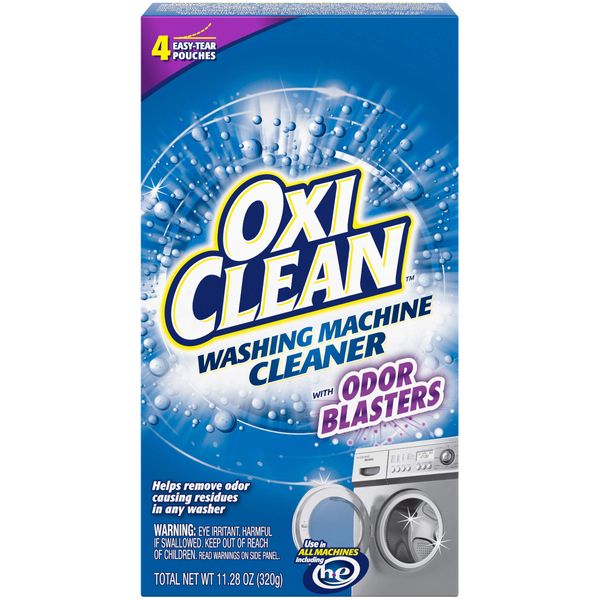 OxiClean Washing Machine Cleaner, 4 Count (2)