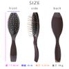 Brightlele Special Wig Brush, Special Brush, Care Supplies, Wig Brush, brown (french toast 19-1012tcx),
