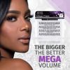 Ardell False Eyelashes Mega Individuals Knot-Free Long Black 4 Pack