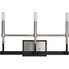 3-Light Silver Wall Sconces Candle Style Sconce Vanity Light Fixture
