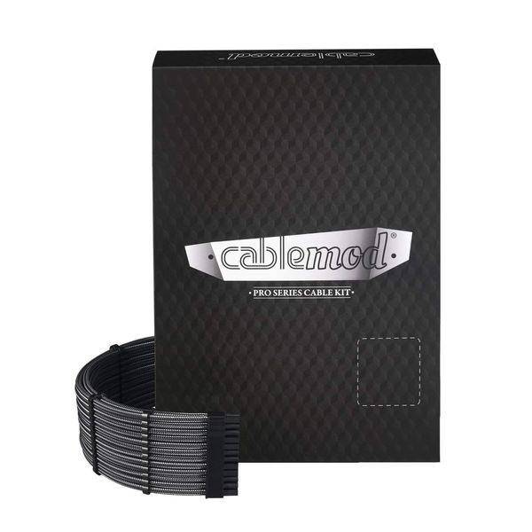 CableMod RT-Series Pro ModMesh Sleeved Cable Kit for ASUS/Seasonic/Phanteks Revolt (Carbon)
