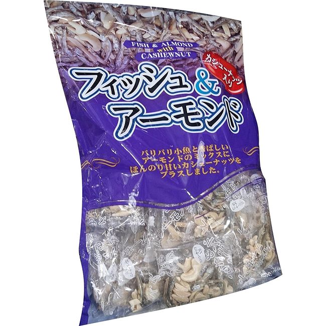 Haas Yamano Fish & Almond Cashew Nuts 12.7 oz (360 g)