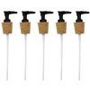 Creative Hobbies Black Pump Dispenser with Cork Stopper for Easy Press-in Fit (Pkg/5)