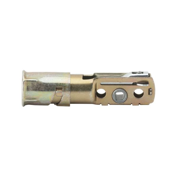 Kwikset 83186-001 Adjustable Drive-in Deadbolt Replacement Latch, Brass