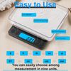 Digital Kitchen Scale 3000g/0.1g, LCD Display, Tare Function, Batteries Included