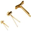 Wedo 112 59199 Paper Fasteners Set - Metallic