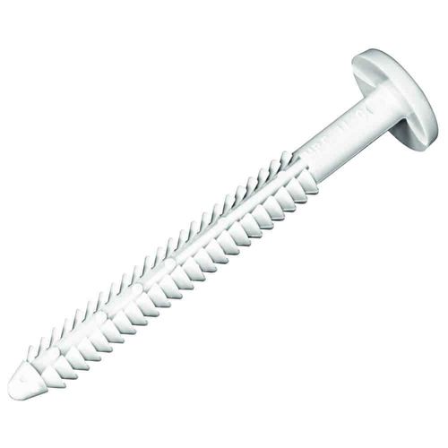 Mid America Vinyl Shutter Lok Fasteners (117 Bright White Bag of 12)