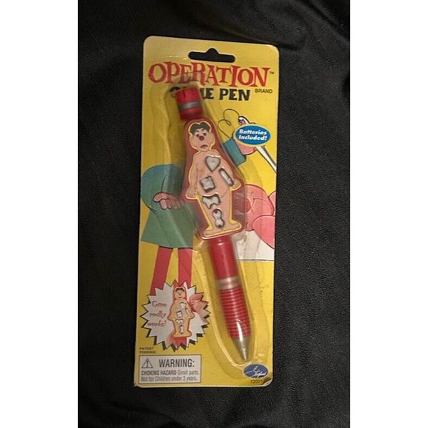 Vintage Collectible Toy Operation Game Pen New In Package #12001