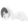 Berisfords 25 mm Wired Tinsel Mesh Ribbon, Silver
