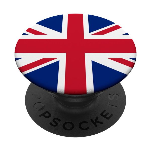Union Jack Flag of UK PopSockets Swappable PopGrip