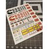 New Cummins Scale Decals for 1:12/1:14/16 RC with Extras