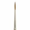 N5 PRO Gun Metal Kolinsky Sable Liner #0 Nail Brush