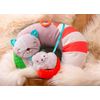 Clementoni 17278 Kitty-Cat Tummy Pillow, Multi-Colour