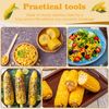2 Pieces Corn Peeler Corn Cutter, Stainless Steel Corn Cob Stripper, Corn Kernel Remover Tool