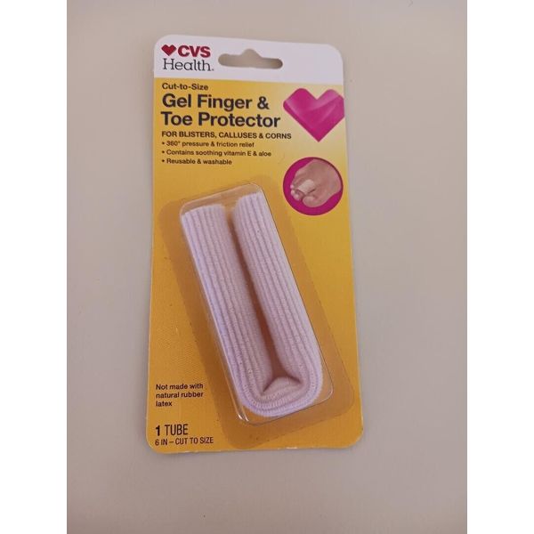 CVS Health Gel Finger & Toe Protector for Blisters, Calluses & Corns Cut to Size