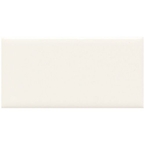 Dal-Tile 36MOD1P4-100 Rittenhouse Square Tile, 3" x 6", White