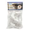 First Plast RAIN1B Modular Rain Chain Dripper White