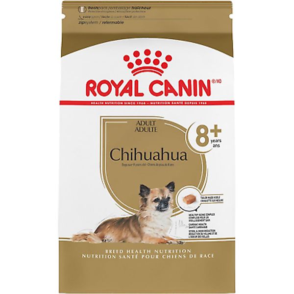 Chihuahua Adult 8+ Breed Specific Dry Dog Food for Senior Dogs, 2.5 Lb. Bag