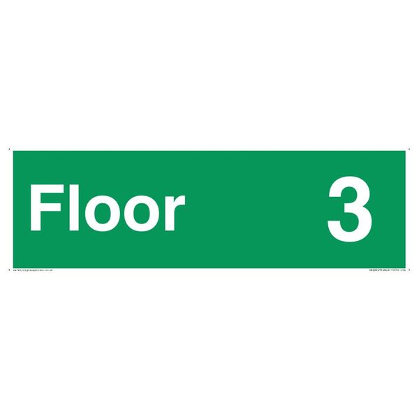 Floor 3 - Fire safety: Approved Document B Wayfinding Sign - L41