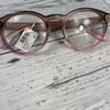 Bp Nordstrom Round Ombre Blue Light Blocking Glasses- Nude- NEW