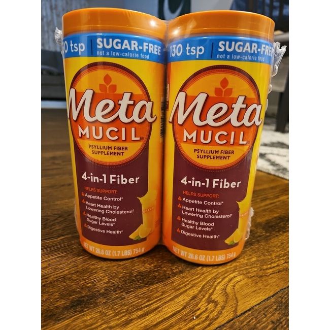 Metamucil MultiHealth Fiber, Sugar Free, 260 Doses NEW! Free Shipping!