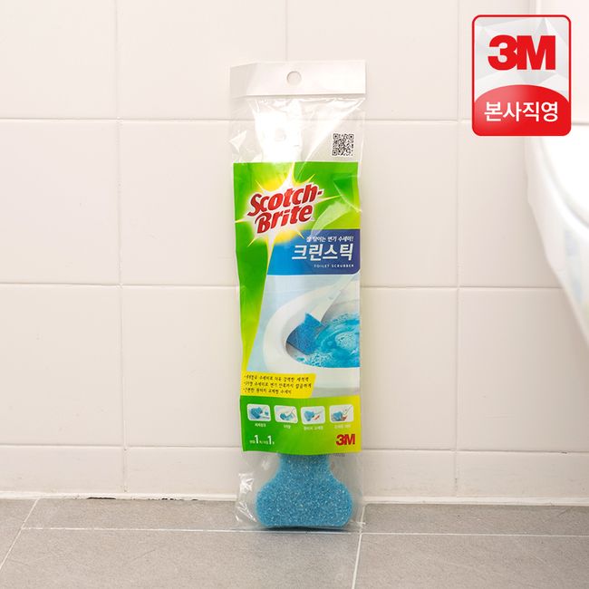 3M toilet cleaning stick (handle + refill) / Scotchbright